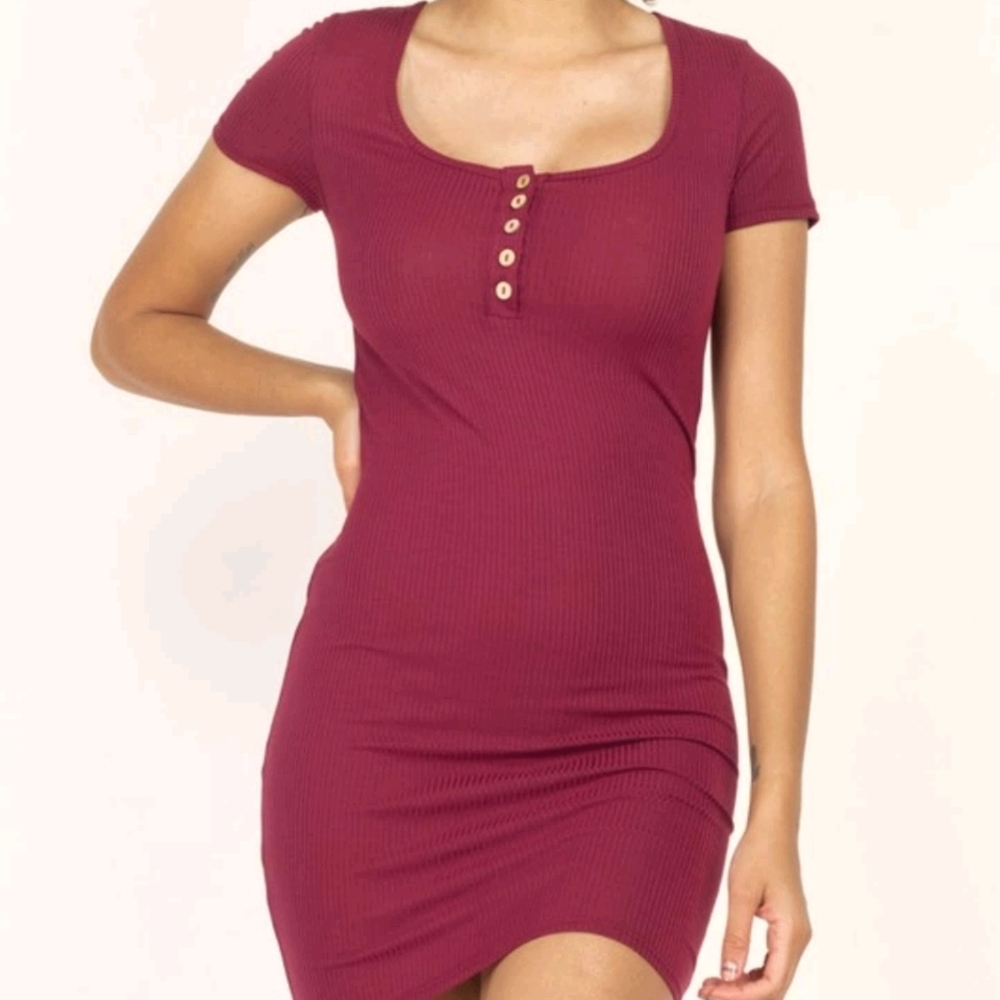 "Whitney" Bodycon T-Shirt Dresses